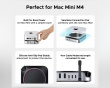 Mac Mini 11-i-1-Dokkingstasjon med SSD-utvidelse