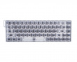Flash 68 PRO HE Tastatur - Hvit