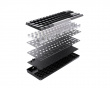 CLIPPER PRO MINI 60 HE Gamingtastatur [MGX HYPERDRIVE] - Svart