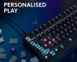 G316 X 98 Gamingtastatur - Svart