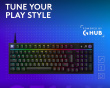 G316 X 98 Gamingtastatur - Svart
