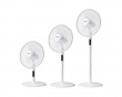 Gulvvifte Ice Brise 3-i-1 40cm - Hvit