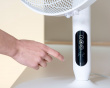 Gulvvifte Ice Brise 3-i-1 40cm - Hvit
