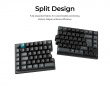Q11 Ultra 75% Split 8K Trådløst Tastatur [POM Banana]