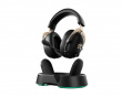 V9Turbo Trådløst Headset - Svart Gull