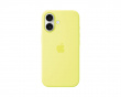 iPhone 17 silikondeksel med MagSafe - Neon Yellow