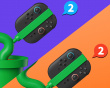 Piranha Screen Cast & Ladestasjon for Nintendo Switch 2 - Hybridversjon