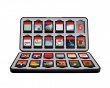 Nintendo Switch Spilloppbevaring - 24 Slots - Maze