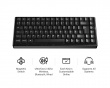K2 HE SE Trådløst Tastatur Tri-Mode - Resin Edition