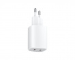 45W Nano Turbo Charging Vegglader (2-ports)