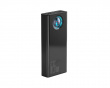 Amblight 30000mAh Powerbank, 4xUSB, USB-C, 65W - Svart