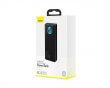 Amblight 30000mAh Powerbank, 4xUSB, USB-C, 65W - Svart