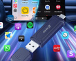 MINI PRO Trådløs adapter for Carplay/Android Auto