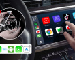 TBOX PLUS LED trådløs adapter, 4G/64G, Apple Carplay/Android Auto