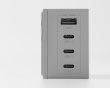 Pixel 100W USB-C & USB-A-lader - Grå
