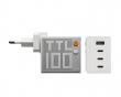 Pixel 100W USB-C & USB-A lader - Hvit