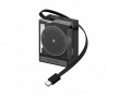 Uttrekkbar 65W lader - sort