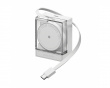 Uttrekkbar 65W-lader - Hvit