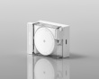 Uttrekkbar 65W-lader - Hvit