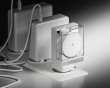 Uttrekkbar 65W-lader - Hvit