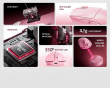 V6S Trådløs Gamingmus - Rosa