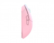 Huan Stainless Magnesium Alloy Trådløs Gamingmus - Blå/Rosa