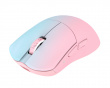 Huan M Magnesium Trådløs Gamingmus - Blå/Rosa