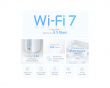 Deco BE65 BE9300 Whole-Home Mesh Wi-Fi 7-system (2-pakning)