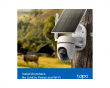 Tapo C615G KIT Solar-Powered Pan/Tilt 4G LTE Security Camera Kit