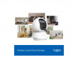 Tapo C250 Pan/Tilt AI Wi‑Fi-sikkerhetskamera for hjemmet