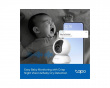 Tapo C250 Pan/Tilt AI Wi‑Fi-sikkerhetskamera for hjemmet