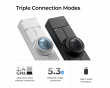Nape Pro Trådløs Trackball Mus - Svart