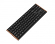 K1 Ultra SE 80% 8K Trådløst Tastatur - Wood Black [Milk POM Red]