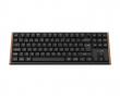 K1 Ultra SE 80% 8K Trådløst Tastatur - Wood Black [Milk POM Red]
