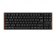 K1 Ultra SE 80% 8K Trådløst Tastatur - Wood Black [Milk POM Brown]