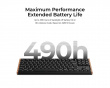 K1 Ultra SE 80% 8K Trådløst Tastatur - Wood Black [Milk POM Brown]