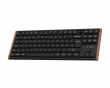 K1 Ultra SE 80% 8K Trådløst Tastatur - Wood Black [Milk POM Brown]