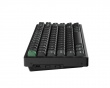 K2 Ultra 75% 8K Trådløst Tastatur - Svart [Keychron Apex Red]