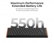 K3 Ultra SE 75% 8K Trådløst Tastatur - Wood Black [Milk POM Brown]