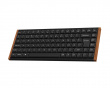 K3 Ultra SE 75% 8K Trådløst Tastatur - Wood Black [Milk POM Brown]