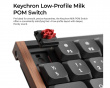 K3 Ultra SE 75% 8K Trådløst Tastatur - Wood Black [Milk POM Brown]