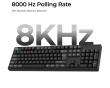 K10 Ultra 100% 8K Trådløst Tastatur - Svart [Keychron Apex Red]