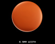 Origin Orange Universal PTFE Mouse Dots - 20 stk