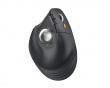 EM05 NL Vertikal Trådløs Trackball-mus - Svart/Grå