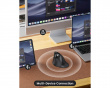 EM05 NL Vertikal Trådløs Trackball-mus - Svart/Blå