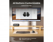 EM25 Fast-Scroll Ergonomisk Mus - Sort