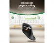 EM11 Pro Ergonomisk Vertikal Mus - Svart/Blå