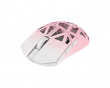 Beast X Mini V2 Trådløs Gamingmus - Rosa/Hvit