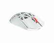 Beast X Mini V2 Trådløs Gamingmus - Hvit/Rød
