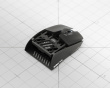Lab X2F CrazyLight Trådløs Gamingmus - Svart